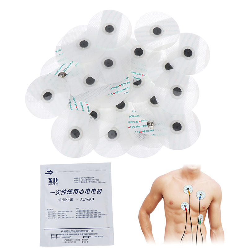 Ecg Patch Monitor - 50 ชิ้น/ถุง Electrode Patch ทางการแพทย์ ECG