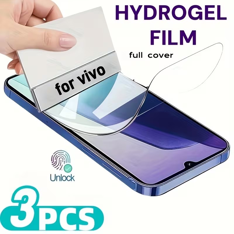 Vivo V40 - ฟิล์มกันรอยหน้าจอ 3 ชิ้น สำหรับ Vivo V29