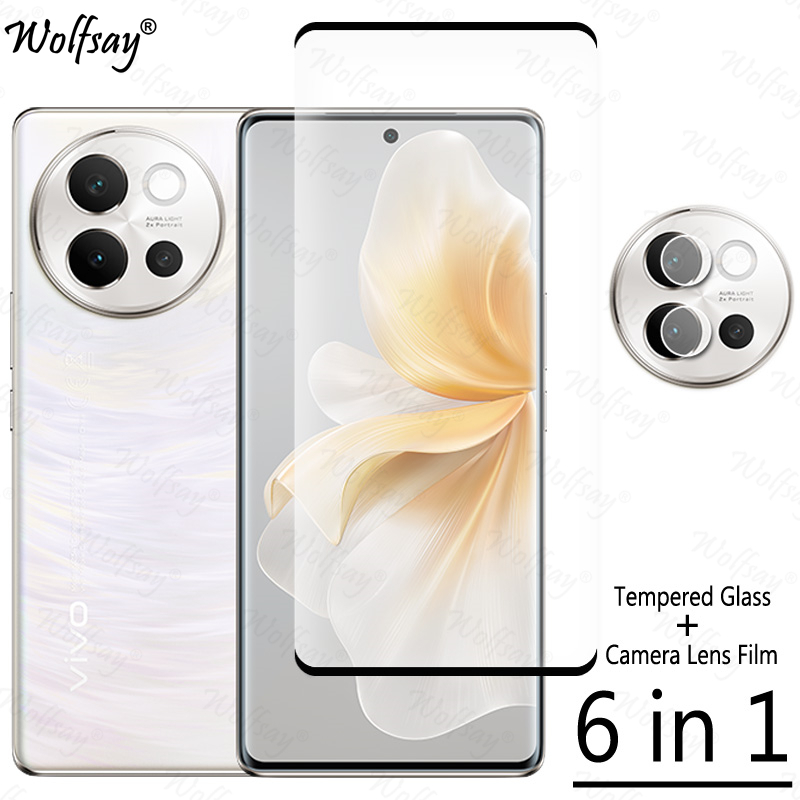 Vivo V40 - ฝาครอบกระจกนิรภัยสําหรับVivo V40 Lite 5Gป้องกันหน้าจอVivo V40 V
