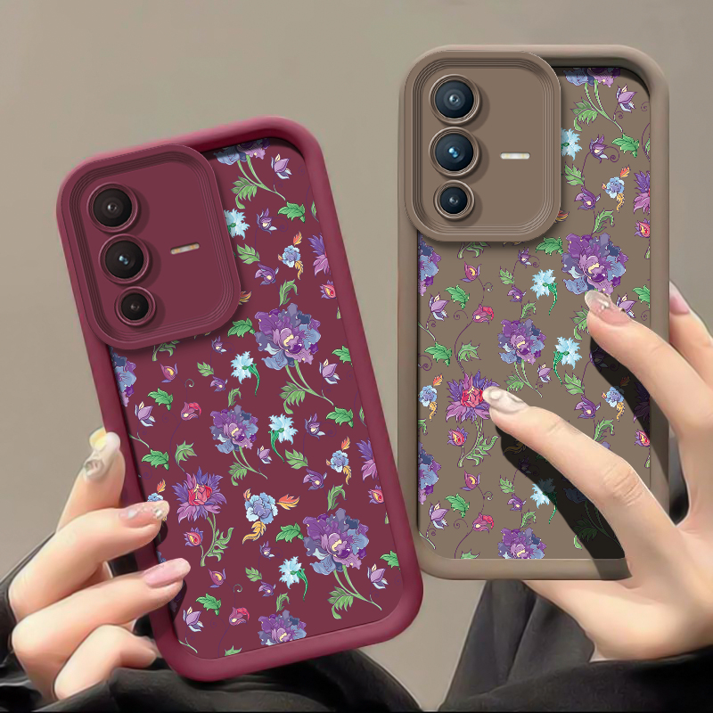 Vivo V40 - เคสโทรศัพท์แบบนุ่มสำหรับ Vivo V70 FE V60 Lite