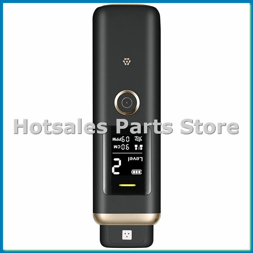 Breath Rate Monitor - เครื่องตรวจวัดระดับกลิ่นปากแบบพกพา พร้อมระบบตรวจสอบกลิ่นปากแบบเรียลไทม์ รุ่น Professional Black-A79U
