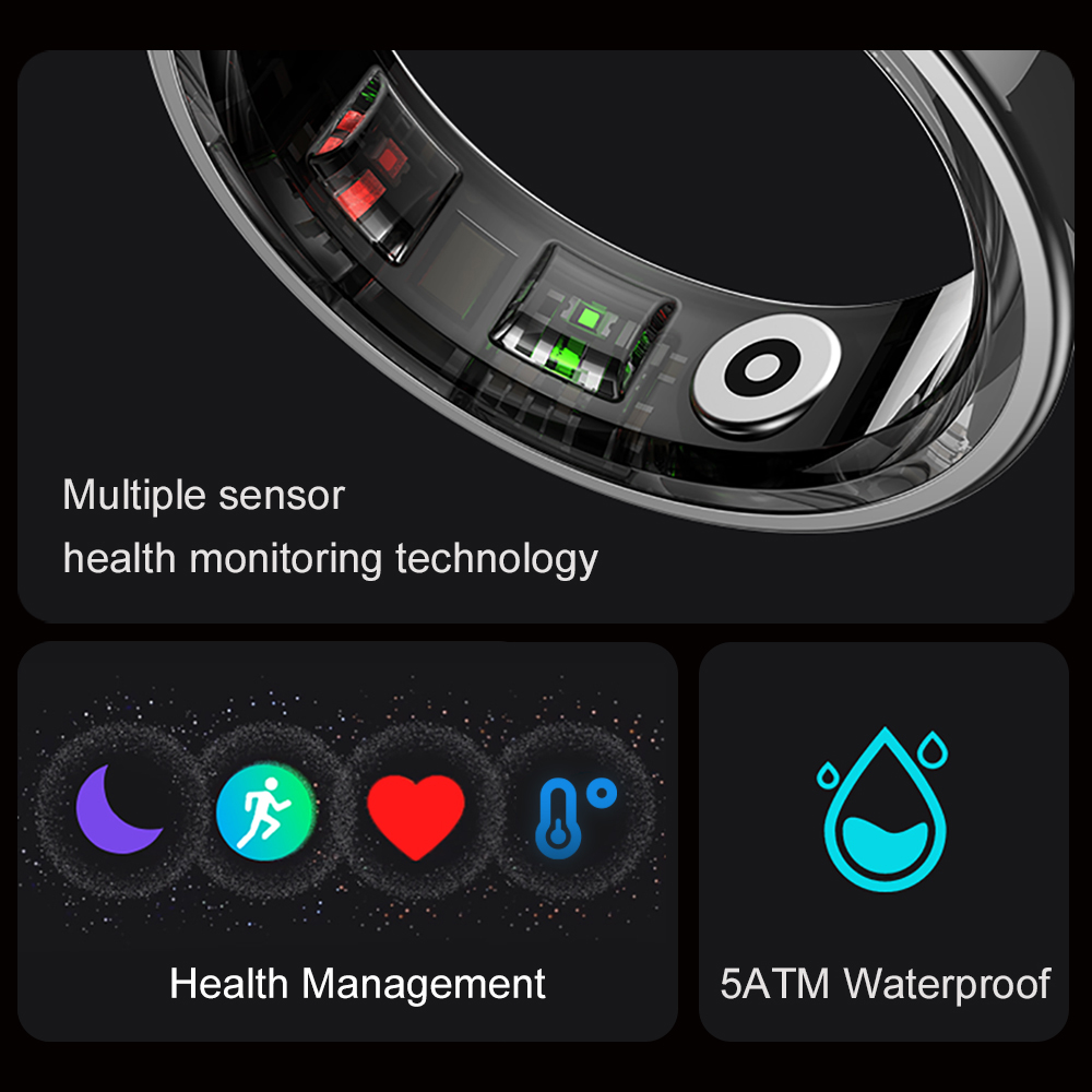 2024 COLMI R09 สมาร์ทแหวนผู้ชา - Temperature Ring Skin บทวิจารณ์และราคา
