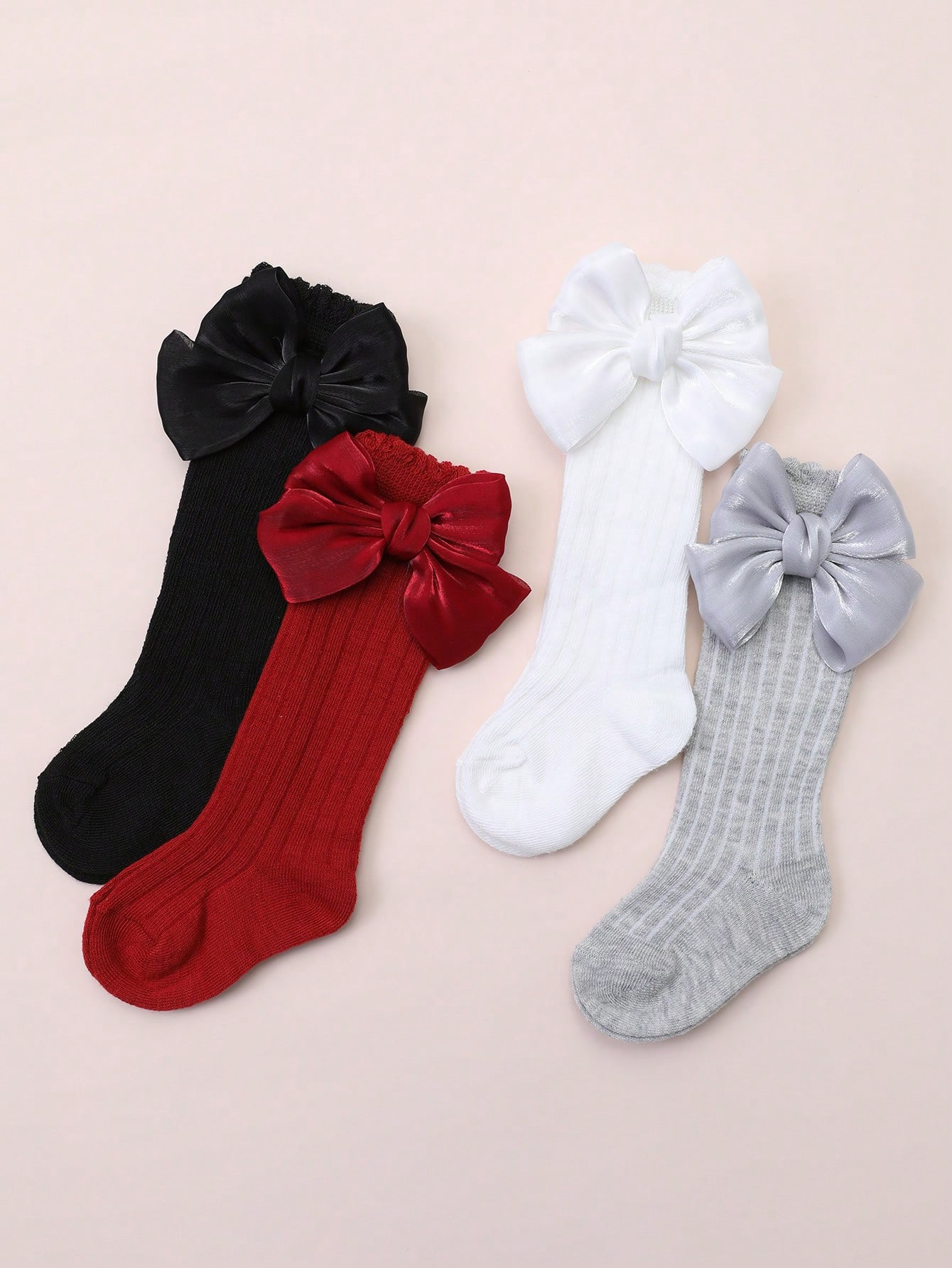 ถุงเท้าเด็กผู้หญิง 4 คู่พร้อมก - Baby Sock Oximeter บทวิจารณ์และราคา