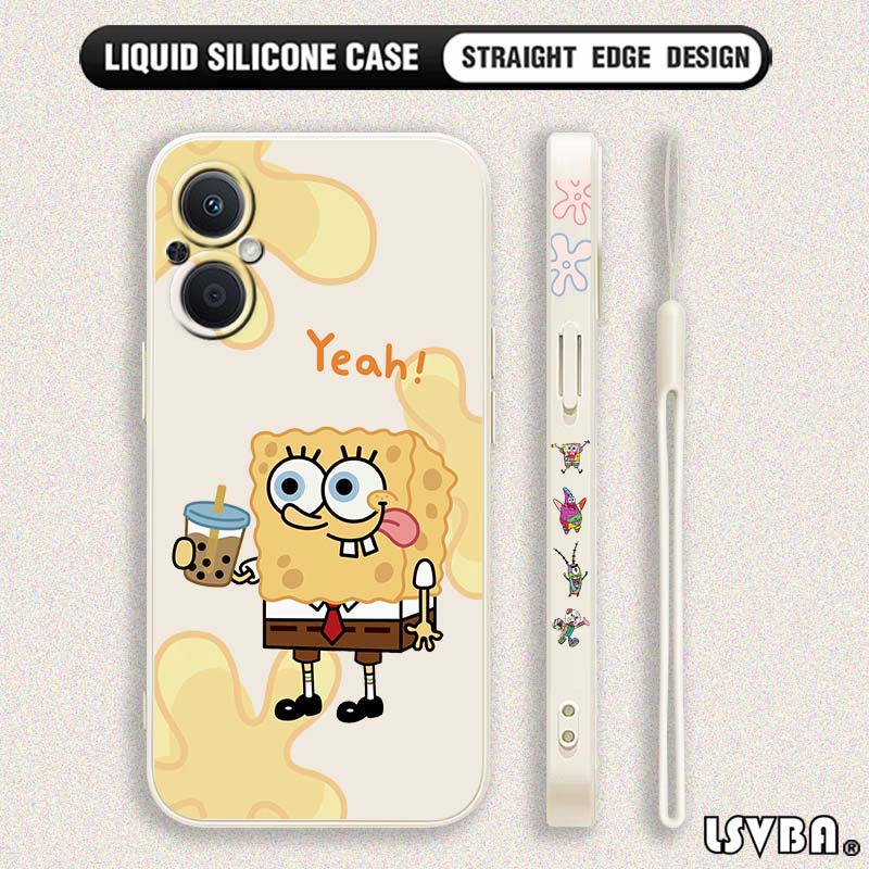 เคสโทรศัพท์ลายฟองน้ำบ๊อบ สแควร - Oppo A78 บทวิจารณ์และราคา