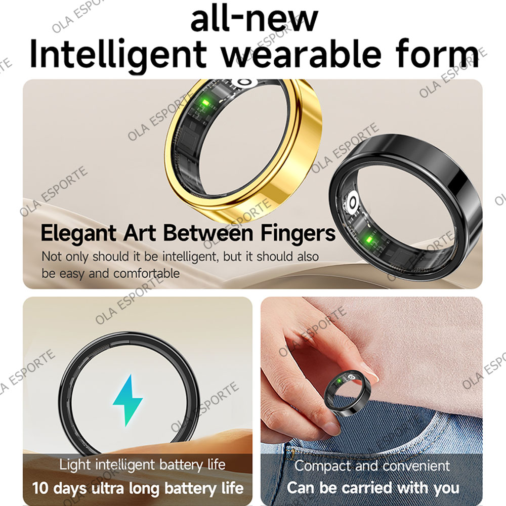 ใหม่ R09 สมาร์ทริงผู้ชายผู้หญิ - Temperature Ring Skin บทวิจารณ์และราคา